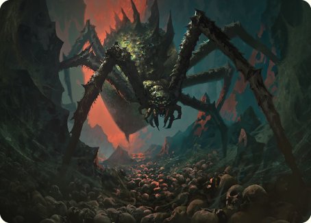 Shelob, Child of Ungoliant Art Card [The Lord of the Rings: Tales of Middle-earth Art Series] | The Time Vault CA