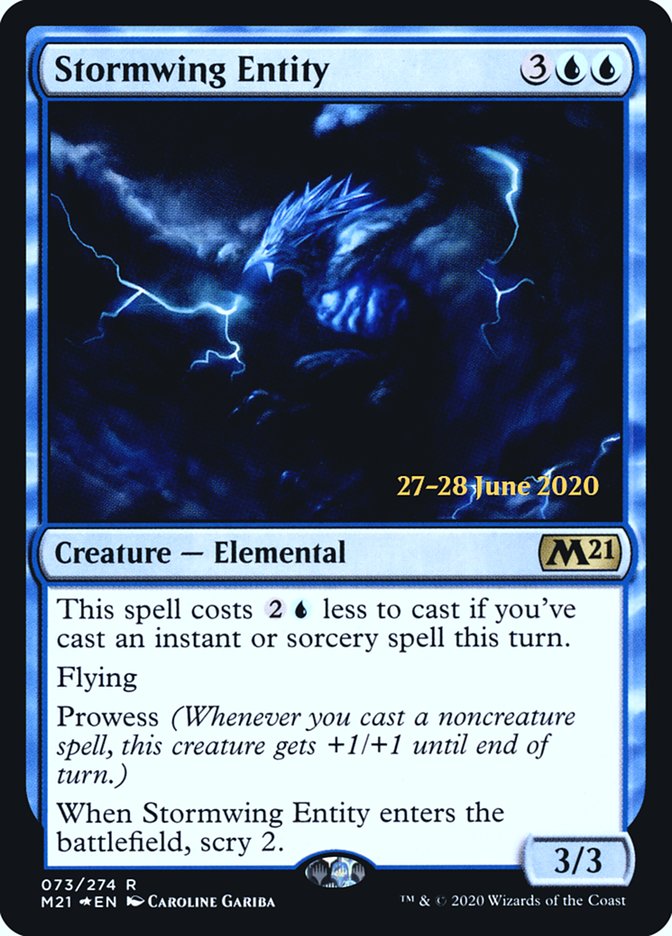 Stormwing Entity  [Core Set 2021 Prerelease Promos] | The Time Vault CA