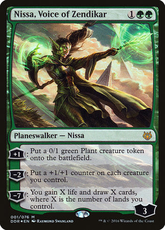 Nissa, Voice of Zendikar [Duel Decks: Nissa vs. Ob Nixilis] | The Time Vault CA