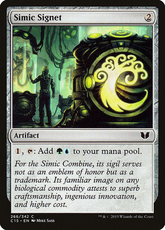 Simic Signet [Commander 2015] | The Time Vault CA