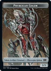Bear // Phyrexian Golem Double-sided Token [Double Masters 2022 Tokens] | The Time Vault CA