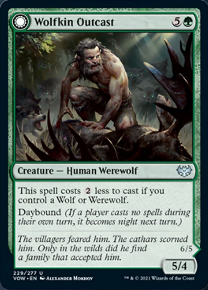 Wolfkin Outcast // Wedding Crasher [Innistrad: Crimson Vow] | The Time Vault CA