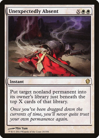 Unexpectedly Absent [Commander 2013] | The Time Vault CA