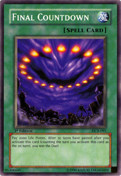 Final Countdown [DCR-091] Common | The Time Vault CA