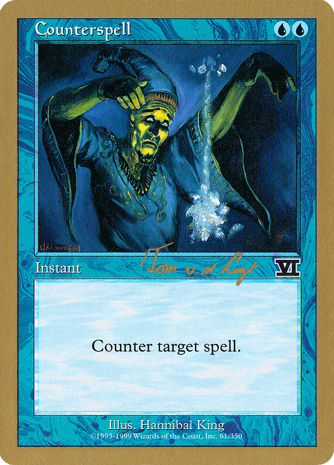 Counterspell (Tom van de Logt) [World Championship Decks 2000] | The Time Vault CA