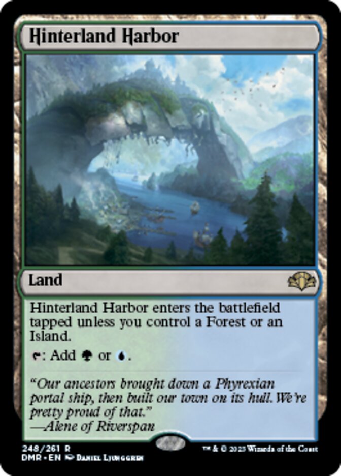 Hinterland Harbor [Dominaria Remastered] | The Time Vault CA