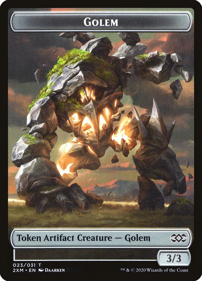 Golem Token [Double Masters] | The Time Vault CA