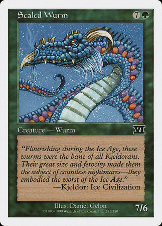 Scaled Wurm [Classic Sixth Edition] | The Time Vault CA