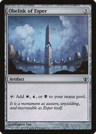 Obelisk of Esper [Archenemy] | The Time Vault CA