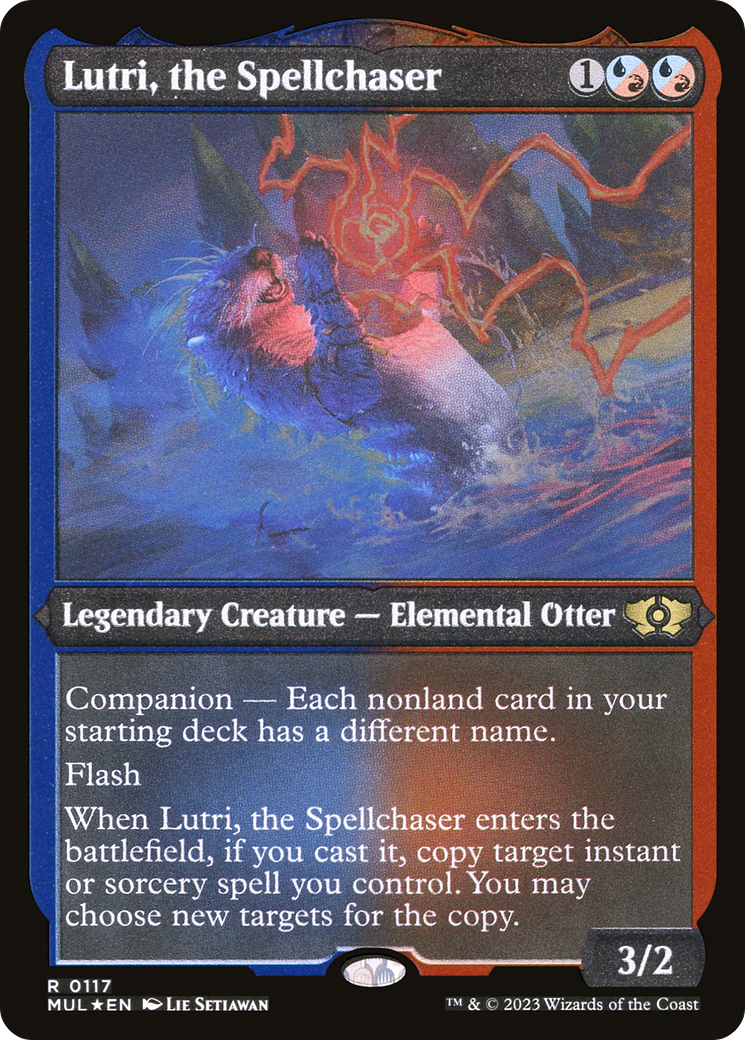 Lutri, the Spellchaser (Foil Etched) [Multiverse Legends] | The Time Vault CA