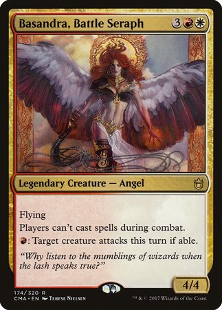 Basandra, Battle Seraph [Commander Anthology] | The Time Vault CA