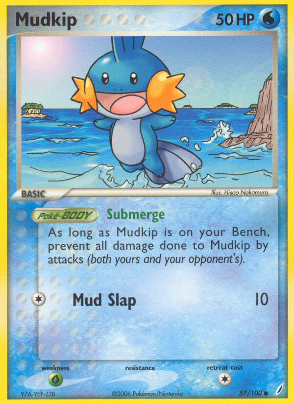 Mudkip (57/100) [EX: Crystal Guardians] | The Time Vault CA