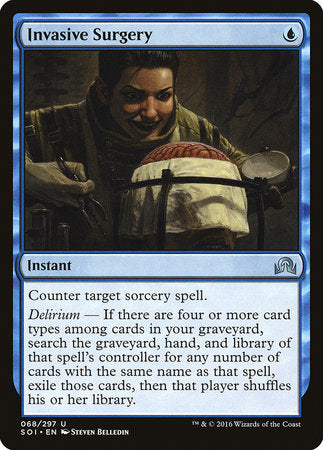 Invasive Surgery [Shadows over Innistrad] | The Time Vault CA