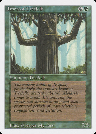 Ironroot Treefolk [Revised Edition] | The Time Vault CA