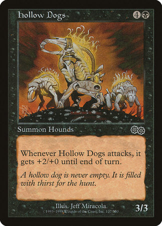 Hollow Dogs [Urza's Saga] | The Time Vault CA