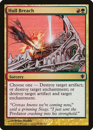 Hull Breach [Commander 2013] | The Time Vault CA