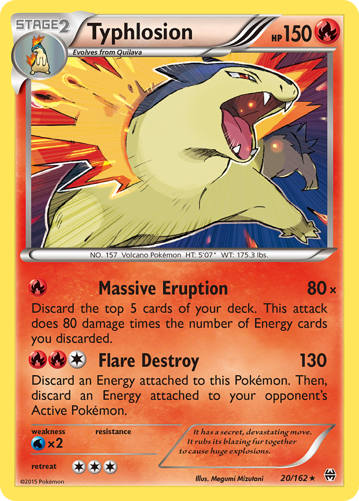 Typhlosion (20/162) [XY: BREAKthrough] | The Time Vault CA