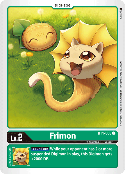 Frimon [BT1-008] [Release Special Booster Ver.1.0] | The Time Vault CA