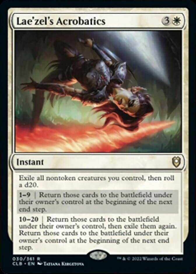 Lae'zel's Acrobatics [Commander Legends: Battle for Baldur's Gate] | The Time Vault CA