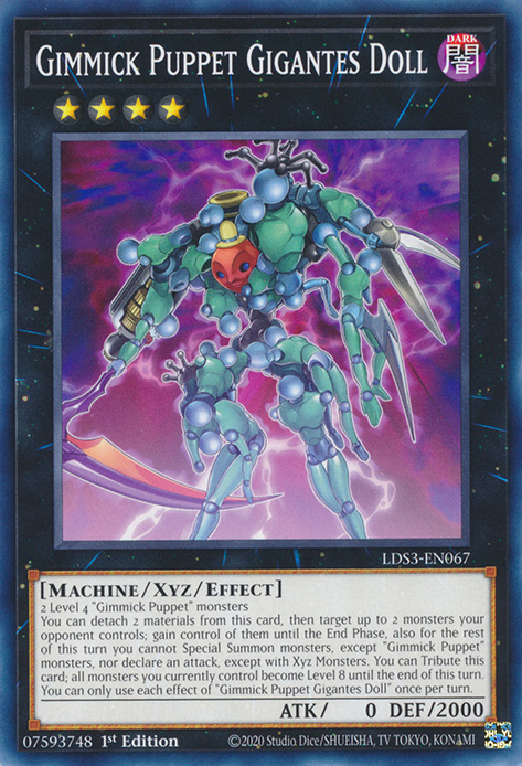 Gimmick Puppet Gigantes Doll [LDS3-EN067] Common | The Time Vault CA