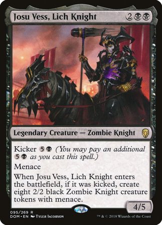 Josu Vess, Lich Knight [Dominaria] | The Time Vault CA