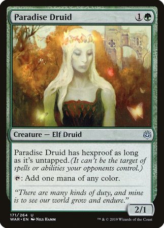 Paradise Druid [War of the Spark] | The Time Vault CA