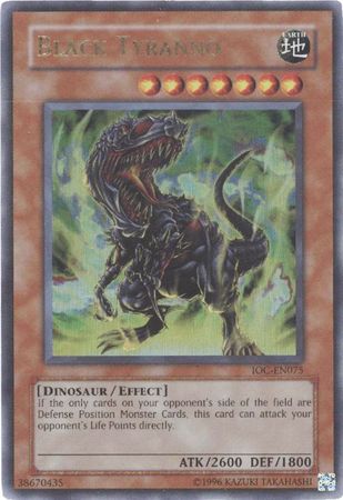 Black Tyranno [IOC-EN075] Ultra Rare | The Time Vault CA