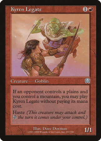 Kyren Legate [Mercadian Masques] | The Time Vault CA