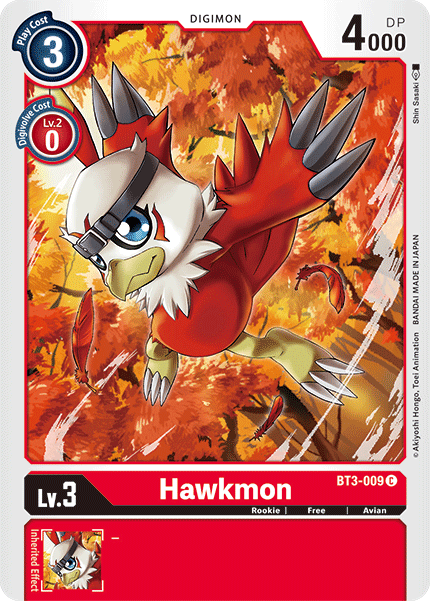 Hawkmon [BT3-009] [Release Special Booster Ver.1.5] | The Time Vault CA