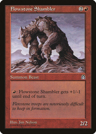 Flowstone Shambler [Stronghold] | The Time Vault CA