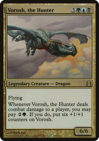 Vorosh, the Hunter (Oversized) [Commander 2011 Oversized] | The Time Vault CA