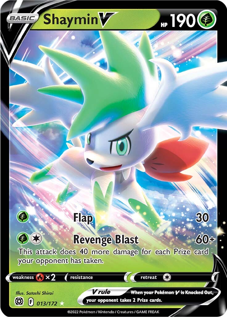 Shaymin V (013/172) [Sword & Shield: Brilliant Stars] | The Time Vault CA