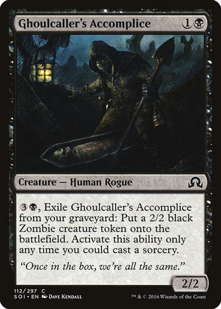 Ghoulcaller's Accomplice [Shadows over Innistrad] | The Time Vault CA