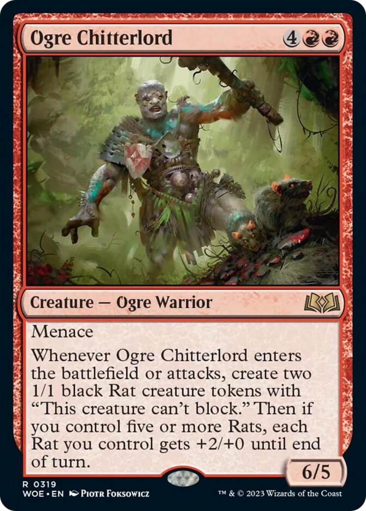 Ogre Chitterlord [Wilds of Eldraine] | The Time Vault CA