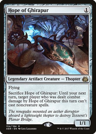 Hope of Ghirapur [Aether Revolt] | The Time Vault CA
