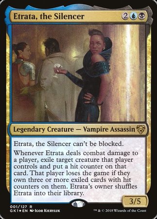 Etrata, the Silencer [GRN Guild Kit] | The Time Vault CA