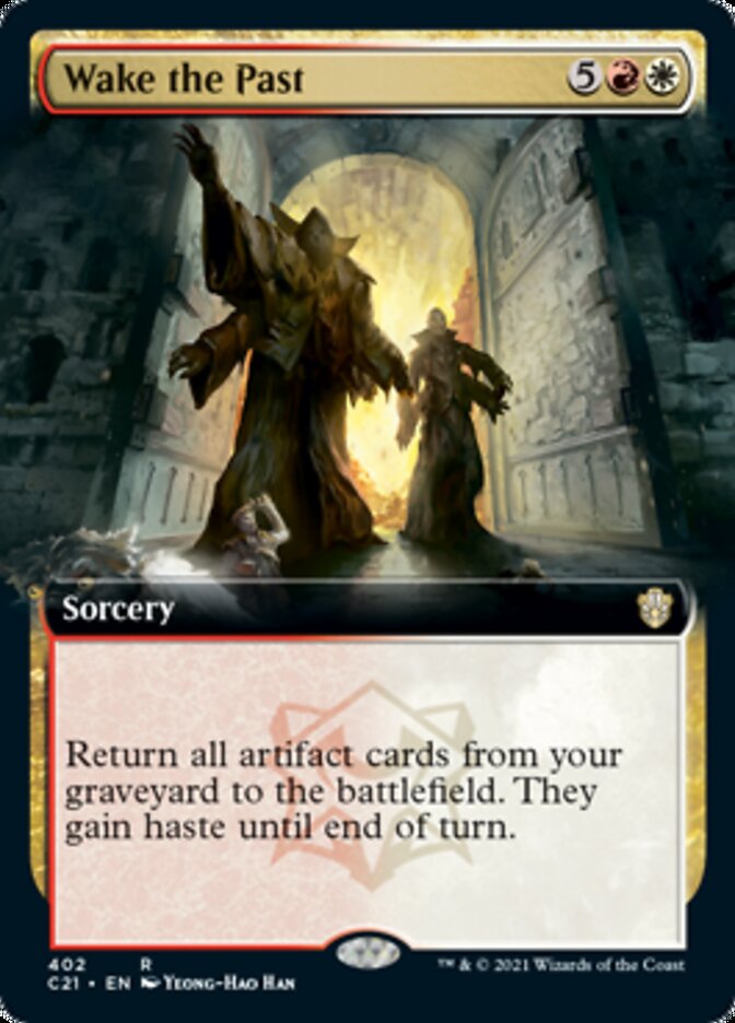 Wake the Past (Extended) [Commander 2021] | The Time Vault CA