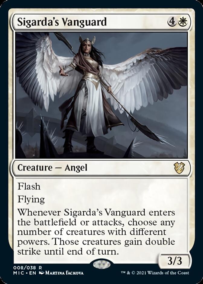 Sigarda's Vanguard [Innistrad: Midnight Hunt Commander] | The Time Vault CA