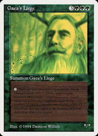 Gaea's Liege [Summer Magic / Edgar] | The Time Vault CA