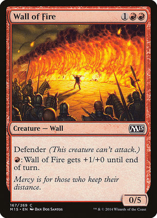Wall of Fire [Magic 2015] | The Time Vault CA