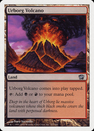 Urborg Volcano [Eighth Edition] | The Time Vault CA