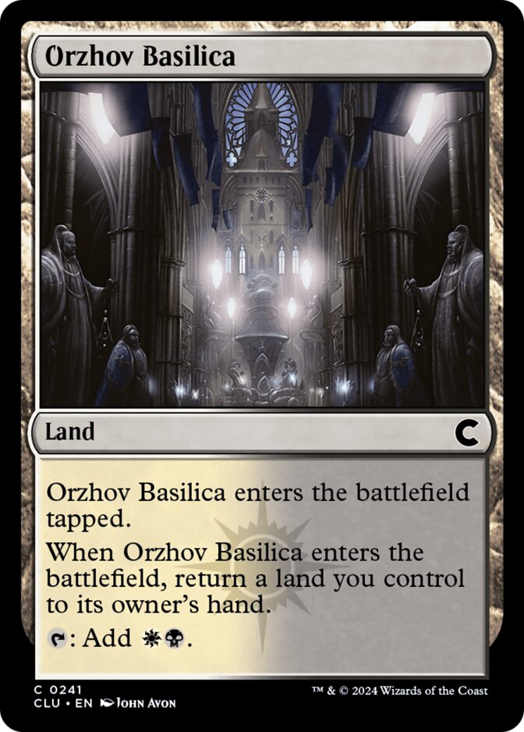 Orzhov Basilica [Ravnica: Clue Edition] | The Time Vault CA