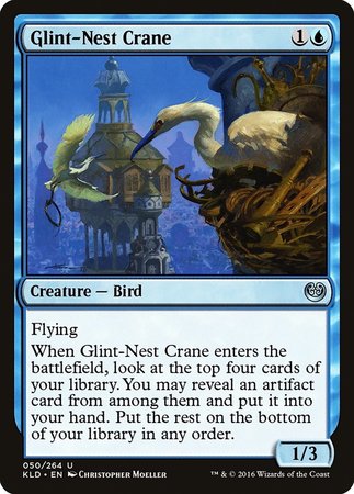 Glint-Nest Crane [Kaladesh] | The Time Vault CA