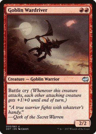 Goblin Wardriver [Duel Decks: Merfolk vs. Goblins] | The Time Vault CA