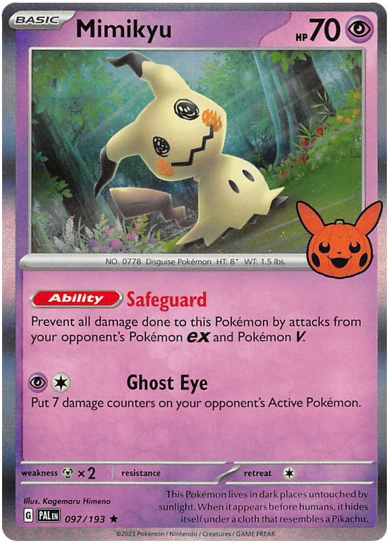 Mimikyu (097/193) [Trick or Trade 2023] | The Time Vault CA