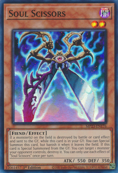Soul Scissors [MP23-EN176] Super Rare | The Time Vault CA