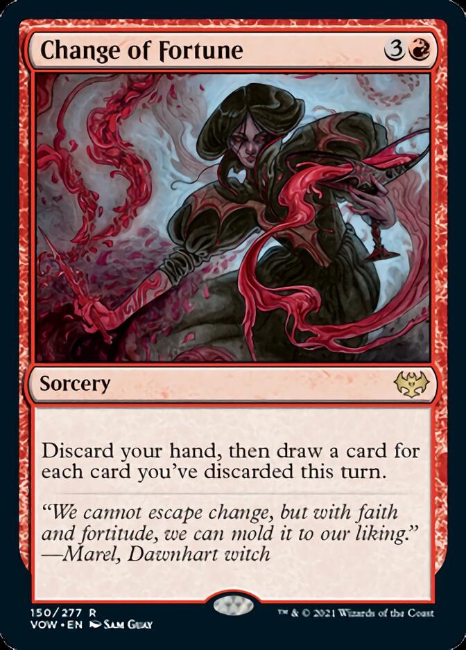 Change of Fortune [Innistrad: Crimson Vow] | The Time Vault CA