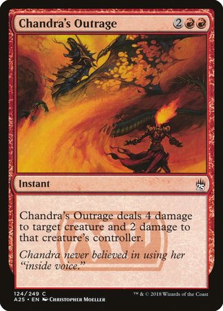 Chandra's Outrage [Masters 25] | The Time Vault CA