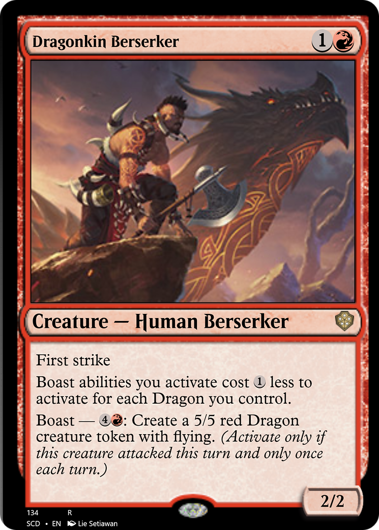Dragonkin Berserker [Starter Commander Decks] | The Time Vault CA