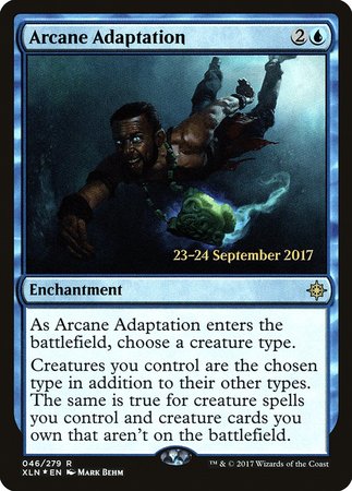 Arcane Adaptation [Ixalan Promos] | The Time Vault CA